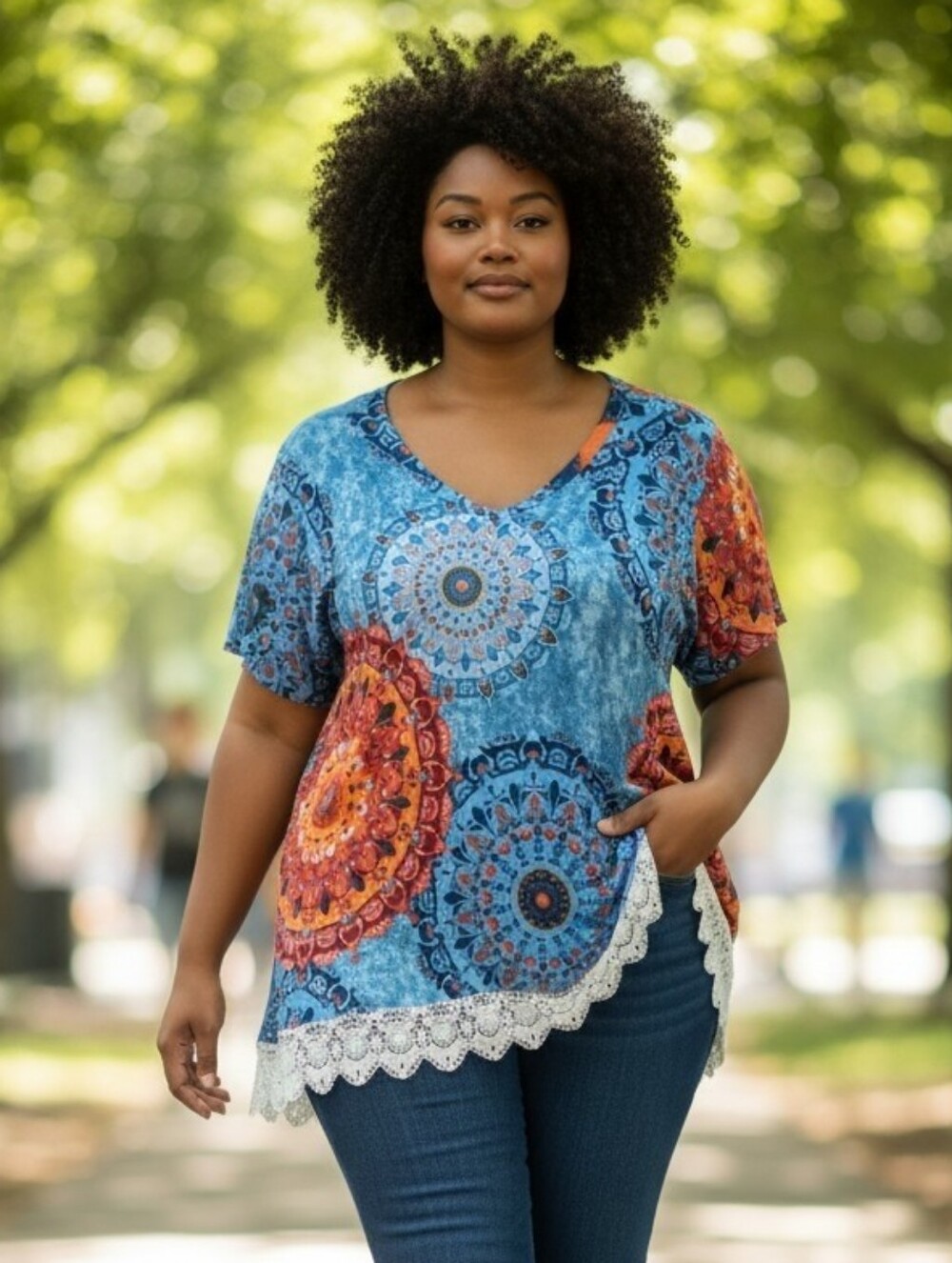 Popyoung  Boho Swimsuit Cover-Up